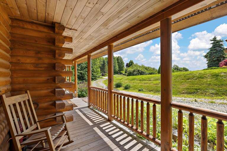 Covered Front Entrance