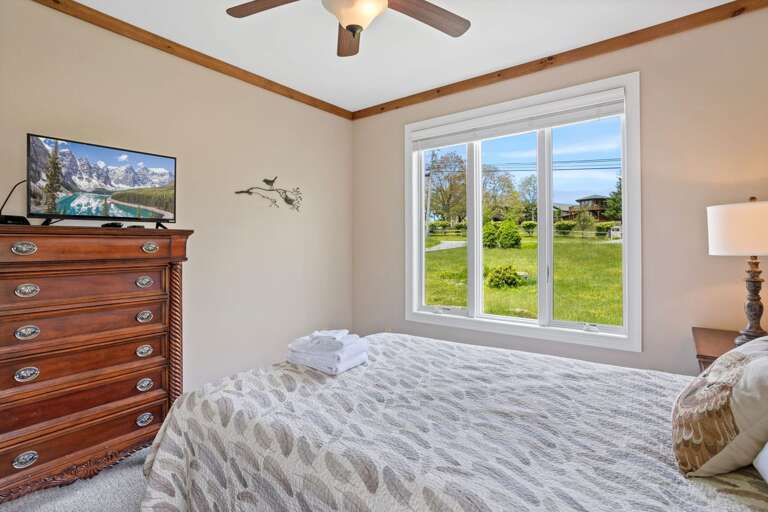 Second Main Floor Queen Room with TV