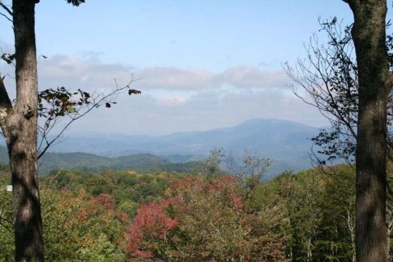Elk Laurel Huge Views from the Top of the 14 Acre property