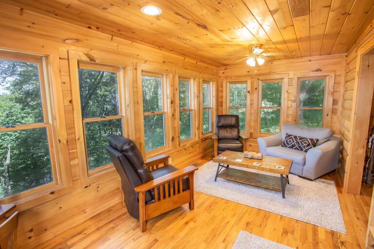 Indoor Porch with Additional Seating