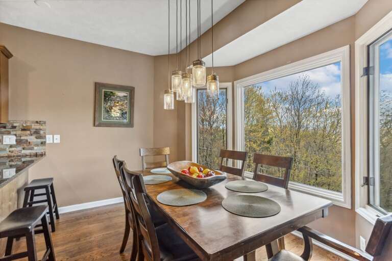 Dining Area with Extra Seating at the Bar