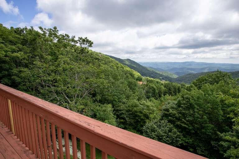 Views from Main Level Deck at Four Diamond Escape