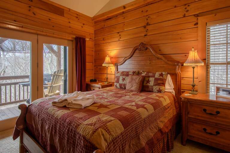 Main Level Queen Bedroom