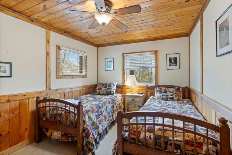 Lower Level Twin Bedroom with Two Twins