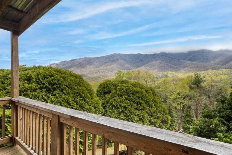 Mountain View from the Deck