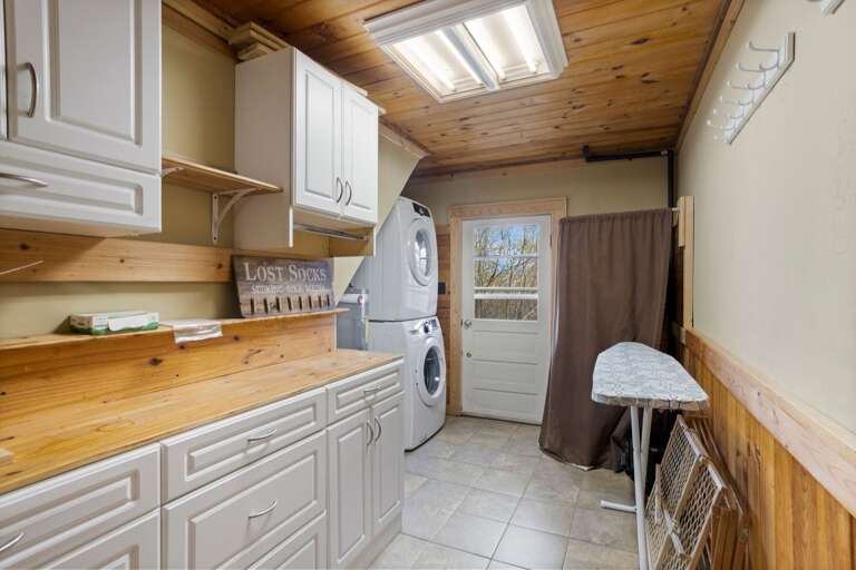 Spacious Laundry Room in the Lower Level