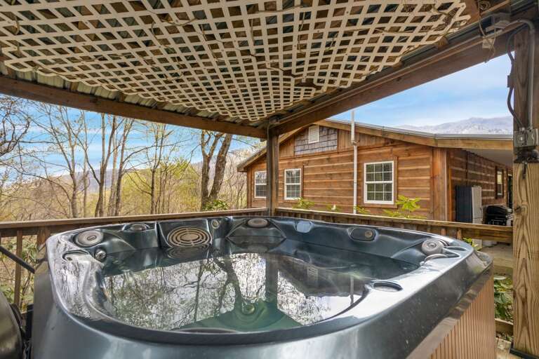 View From the Hot Tub