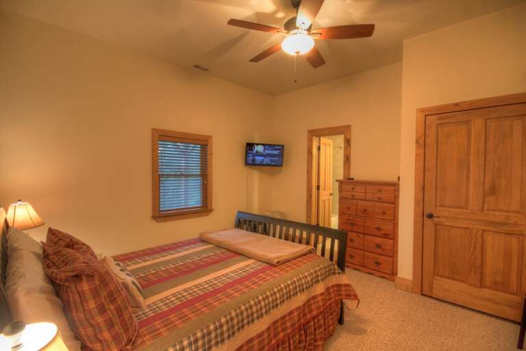 Downstairs Queen Bedroom with Private Bath
