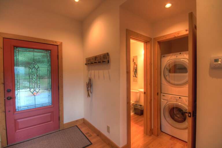 Entry Door, Laundry