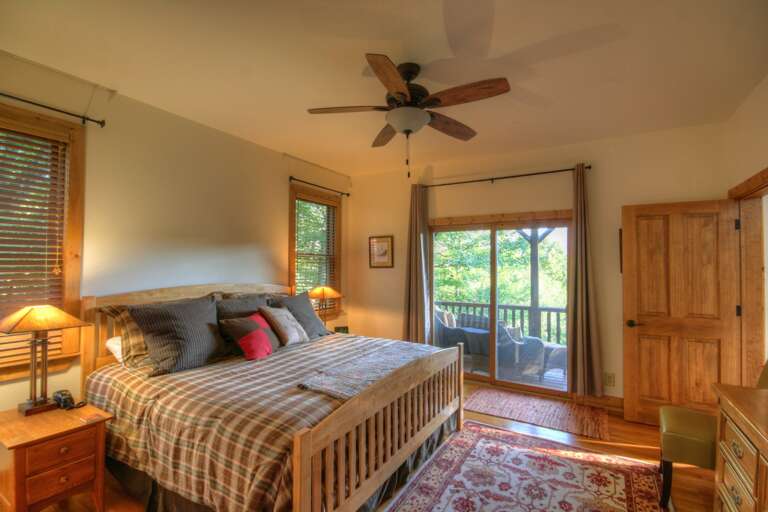 Master Bedroom Suite includes Deck Access