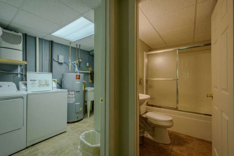 Downstairs Bathroom and Laundry