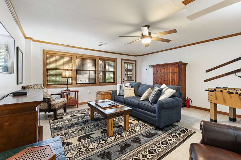 Foosball Table in the Den