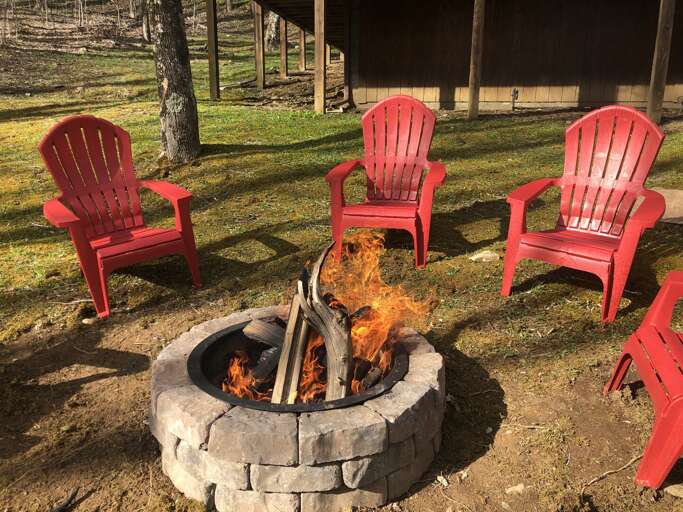 Fire Pit with Seating