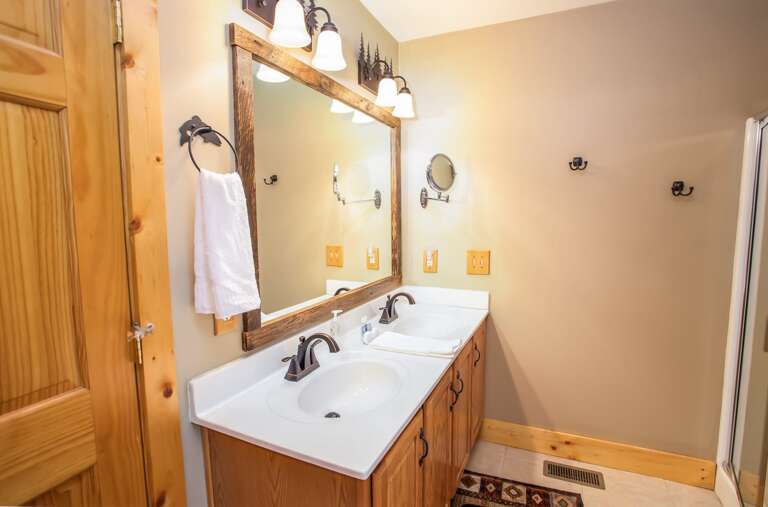 Master Suite with Double Vanity