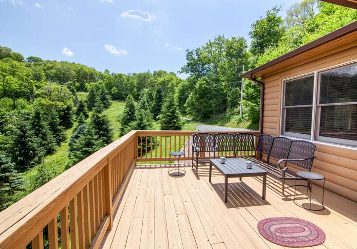 More Outdoor Space to Enjoy the Views and Cool Mountain Air
