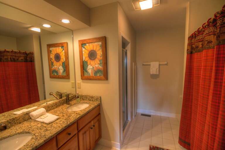 Ensuite Master Bathroom with Dual Vanity, Walk-in Shower, Tub Bath