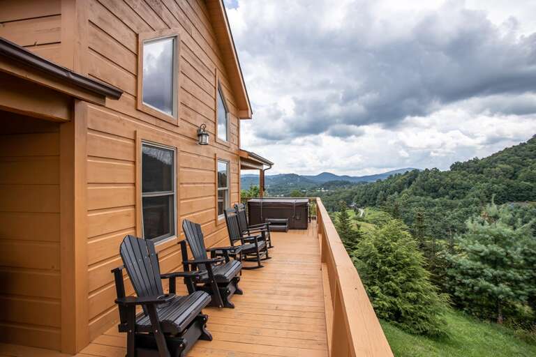 Rocking Chairs on the Rear Decj