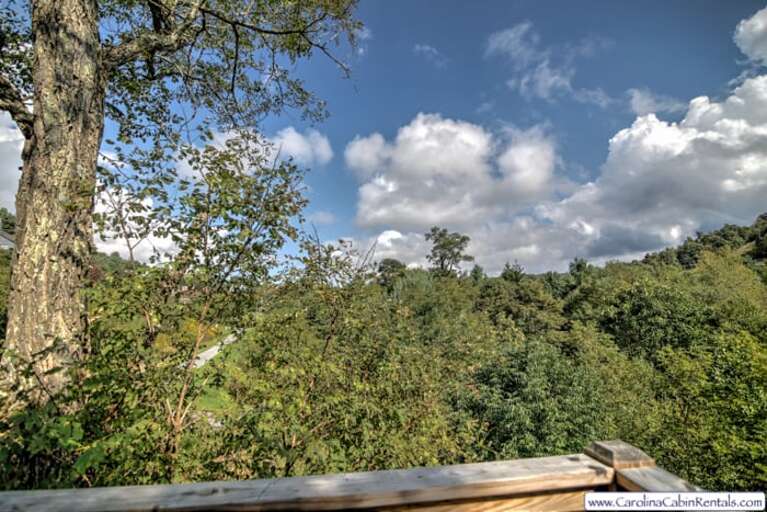 View from Kumbaya Log Cabin View from Kumbaya Log Cabin