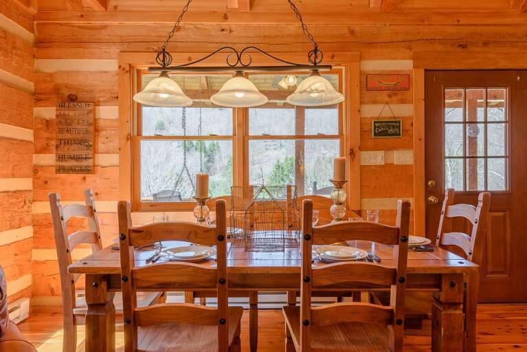 Dining Table seats Six-Plus