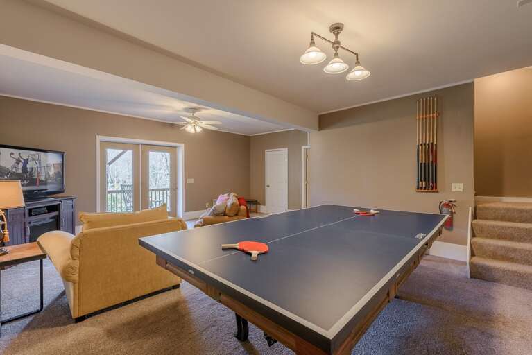 Ping Pong Table Topper for Pool Table in Game Room