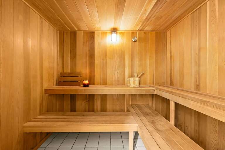 Classic and Spacious Dry Sauna