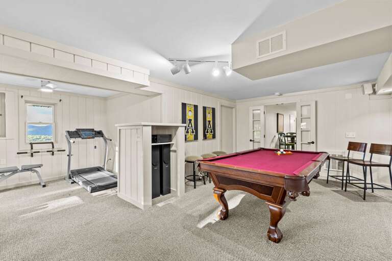 Game Room and Fitness Area