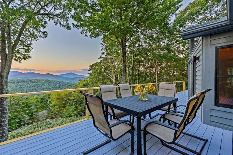 Outdoor Dining with Incredible Sunset Views