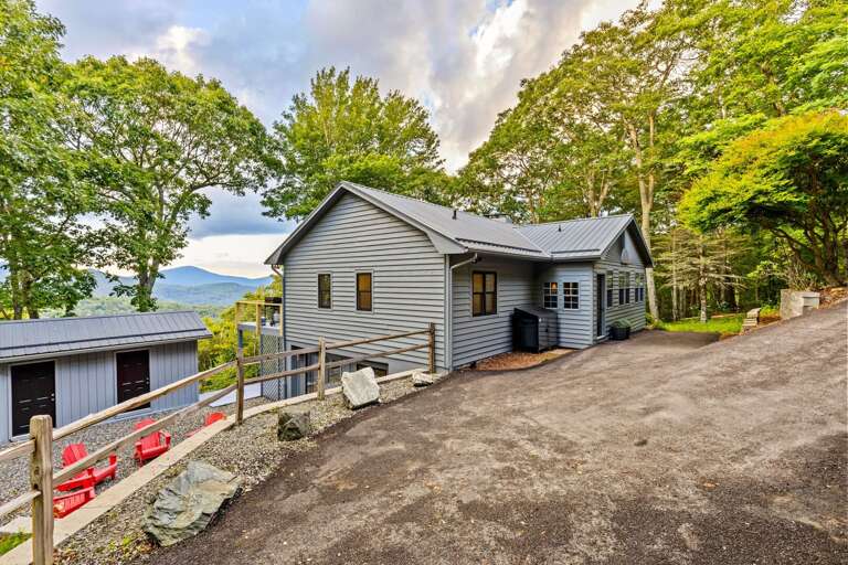 Paved Driveway and Parking