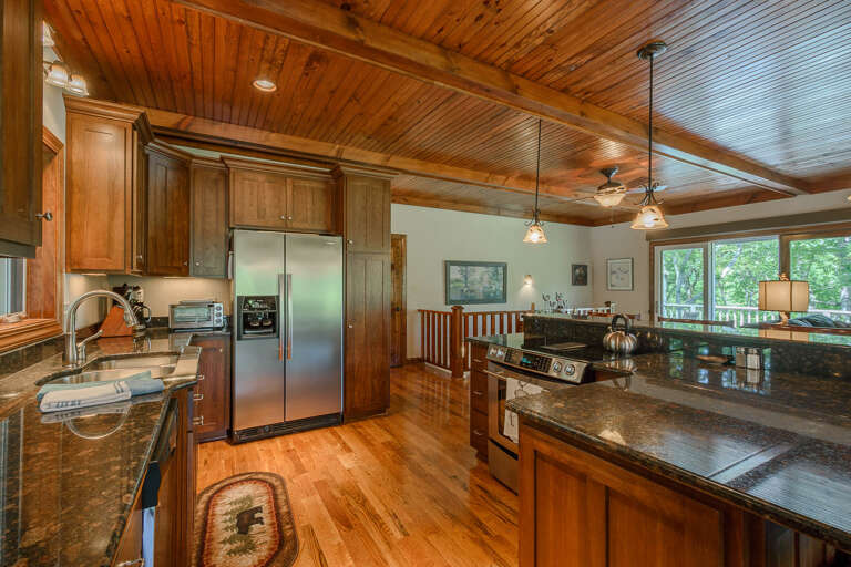 Stainless Steel Appliances and Lots of Counter Space for Cooking