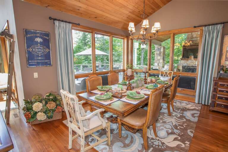 Dining Table with Seating for 8