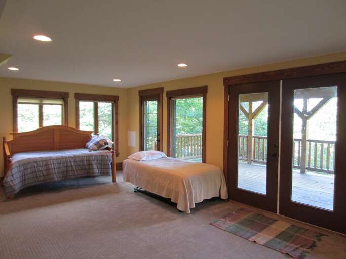 Extra Twin Bed Sleeping Spots in the Lower Level Area