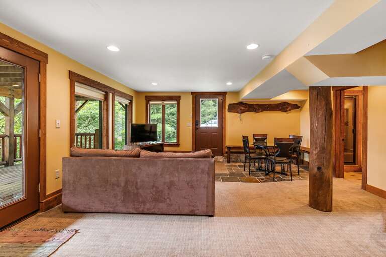 Plenty of Space in the Lower Level