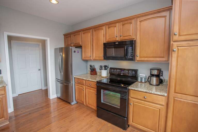 Well equipped kitchen