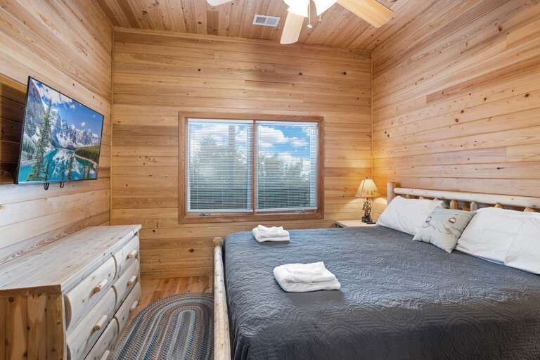 Flat Screen TV in the King Bedroom Flat Screen TV in the King Bedroom