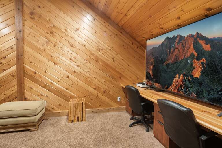 Movie Room with xBox One and BluRay