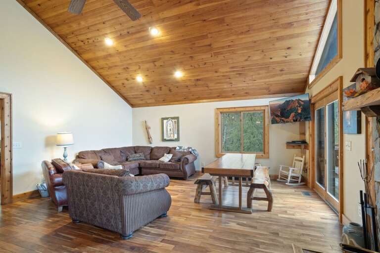 North View Lodge Huge Hand-Crafted Dining Table