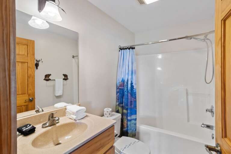 Sixth Full Bathroom with Tub and Shower Combo Sixth Full Bathroom with Tub and Shower Combo