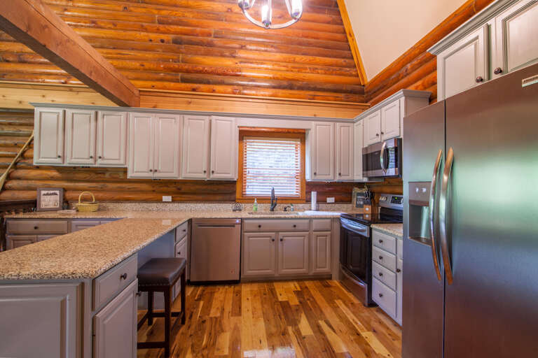 Kitchen with Stainless Appliances Kitchen with Stainless Appliances