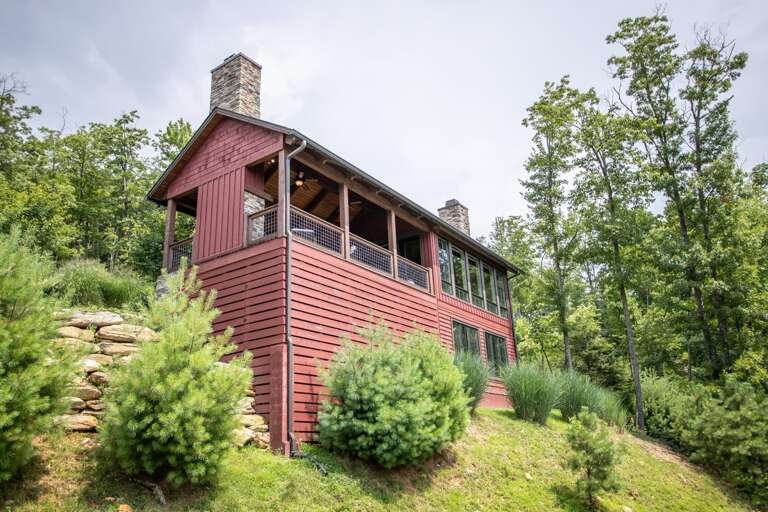 Rear Exterior View of Robin's Crest Rear Exterior View of Robin's Crest