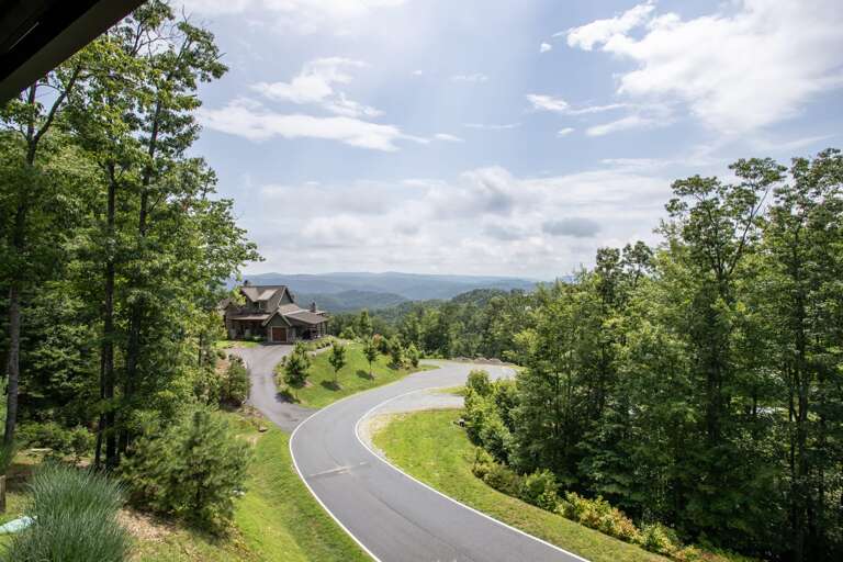 Views from Covered Deck at Robin's Crest, see the Nearest Neighbor a Ways Down the Road! Views from Covered Deck at Robin's Crest, see the Nearest Neighbor a Ways Down the Road!