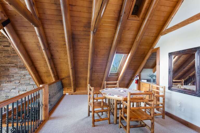 Loft Above the Great Room with Poker Table