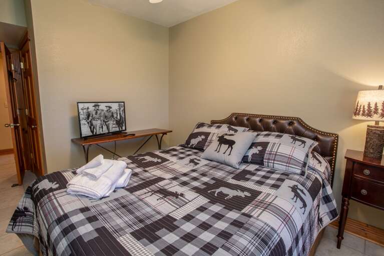 Queen Bedroom on Lower Level