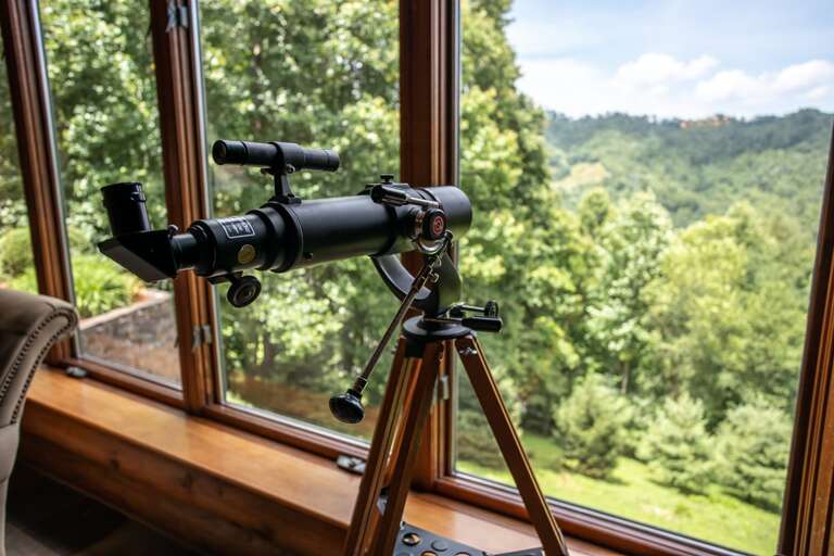 Telescope in the Great Room