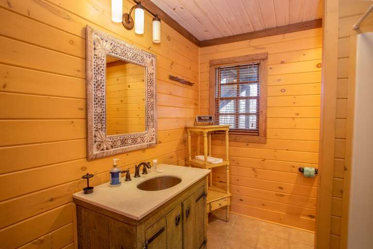 Adjacent Full Bath on Main Floor