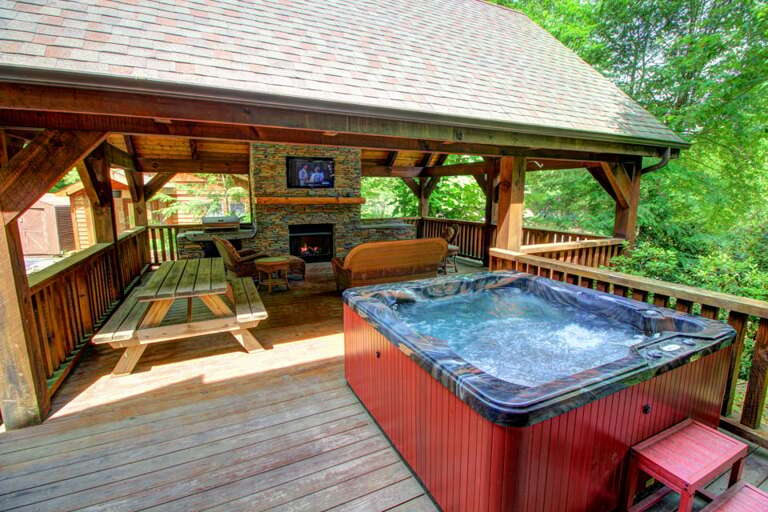Large Hot Tub