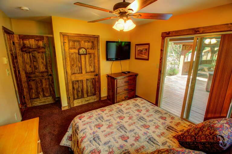 Queen Bedroom with HDTV