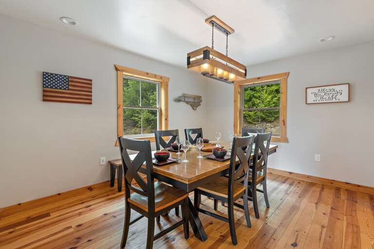 Dining Room with Seating for Six Dining Room with Seating for Six