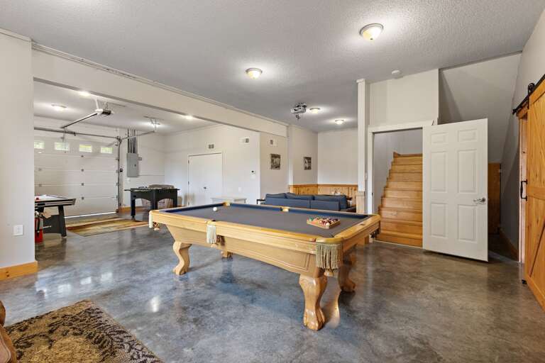 Lower Level Game Room with Pool Table Lower Level Game Room with Pool Table