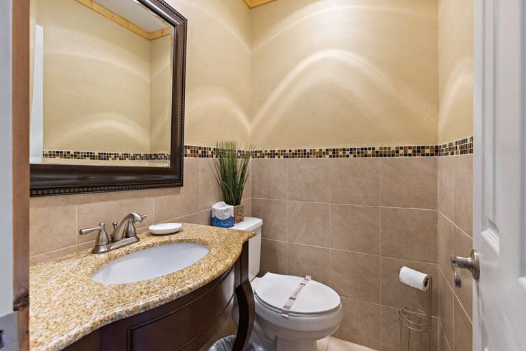 Main Floor Powder Room Main Floor Powder Room