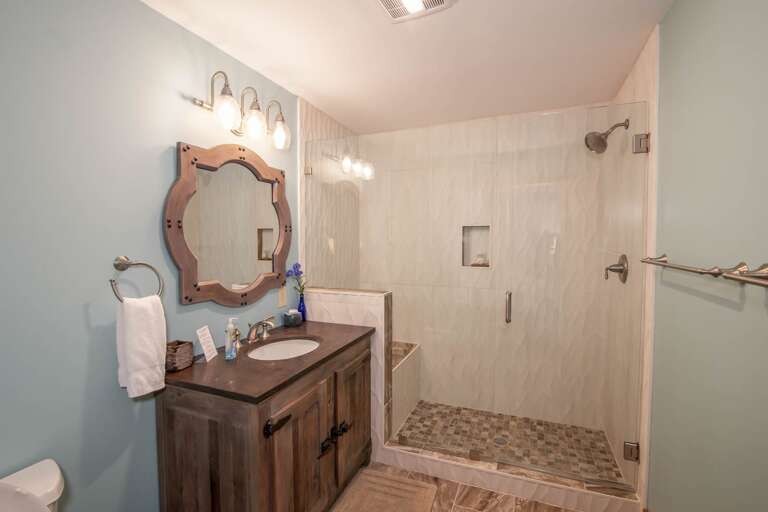 Private Ensuite Bathroom with Huge Shower Private Ensuite Bathroom with Huge Shower